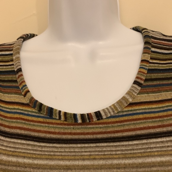 Classic Steele Striped Scoop Neck Cotton Tank in Medium - Picture 2 of 6